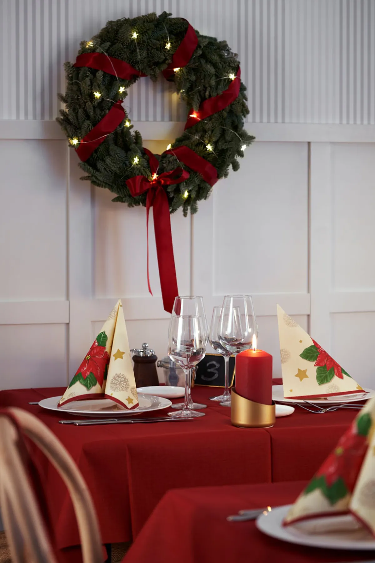 Stumpenkerzen>DUNI Stumpenkerze matt 150 x Ø 70 mm 50 Std. Bordeaux