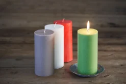 Stumpenkerzen>DUNI Stumpenkerzen 150 x Ø 70 mm 50 Std. Weiß