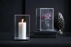 Stumpenkerzen>DUNI Stumpenkerzen 100 x Ø 50 mm 17 Std. Weiß