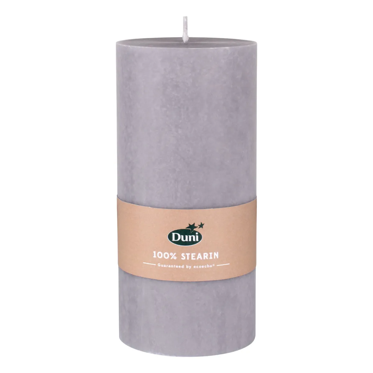 Stumpenkerzen>DUNI Stumpenkerzen 150 x Ø 70 mm 50 Std. Grau