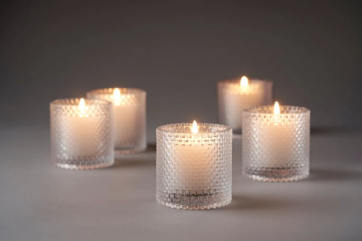 Teelichter & Nachfüllsets>DUNI Switch & Shine Nachfüller 65 x Ø 65 mm 30 Std. Weiß