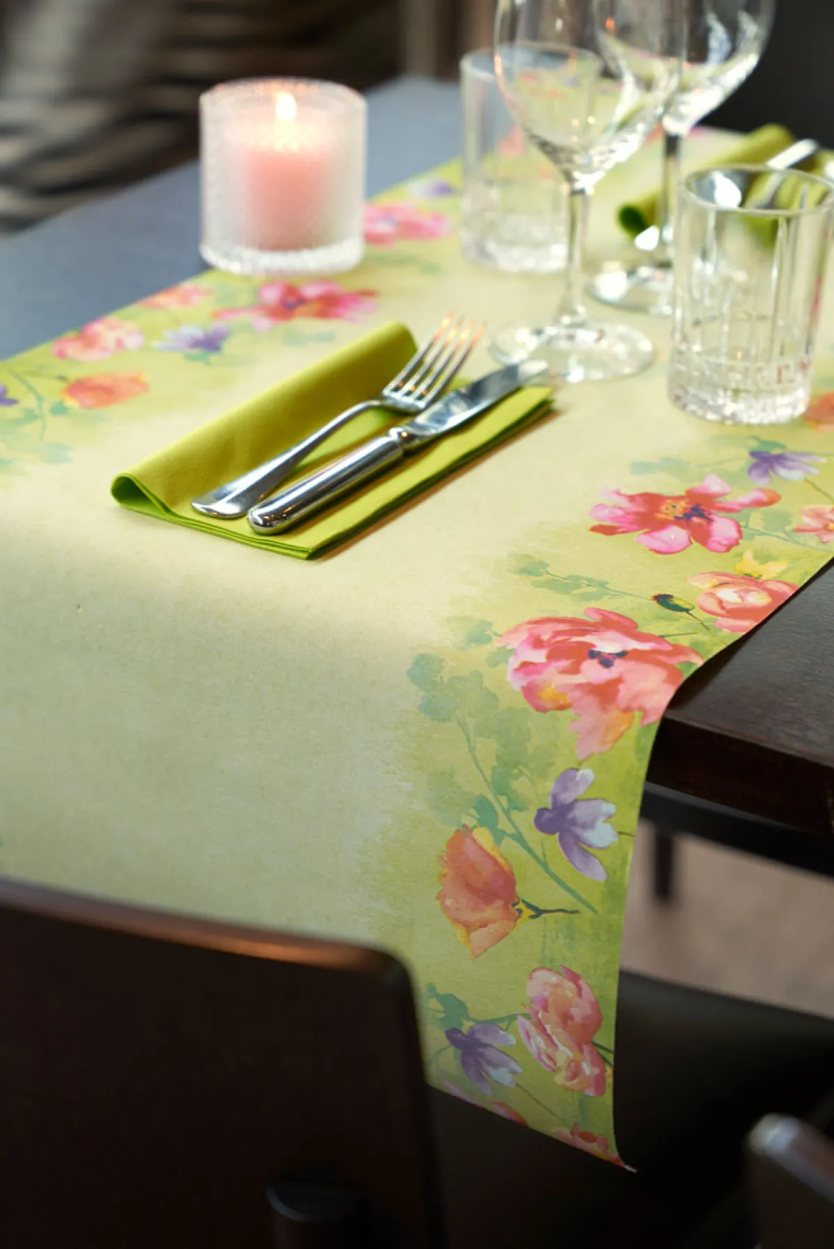 Teelichter & Nachfüllsets>DUNI Switch & Shine Nachfüller 65 x Ø 65 mm 30 Std. Mellow Rose