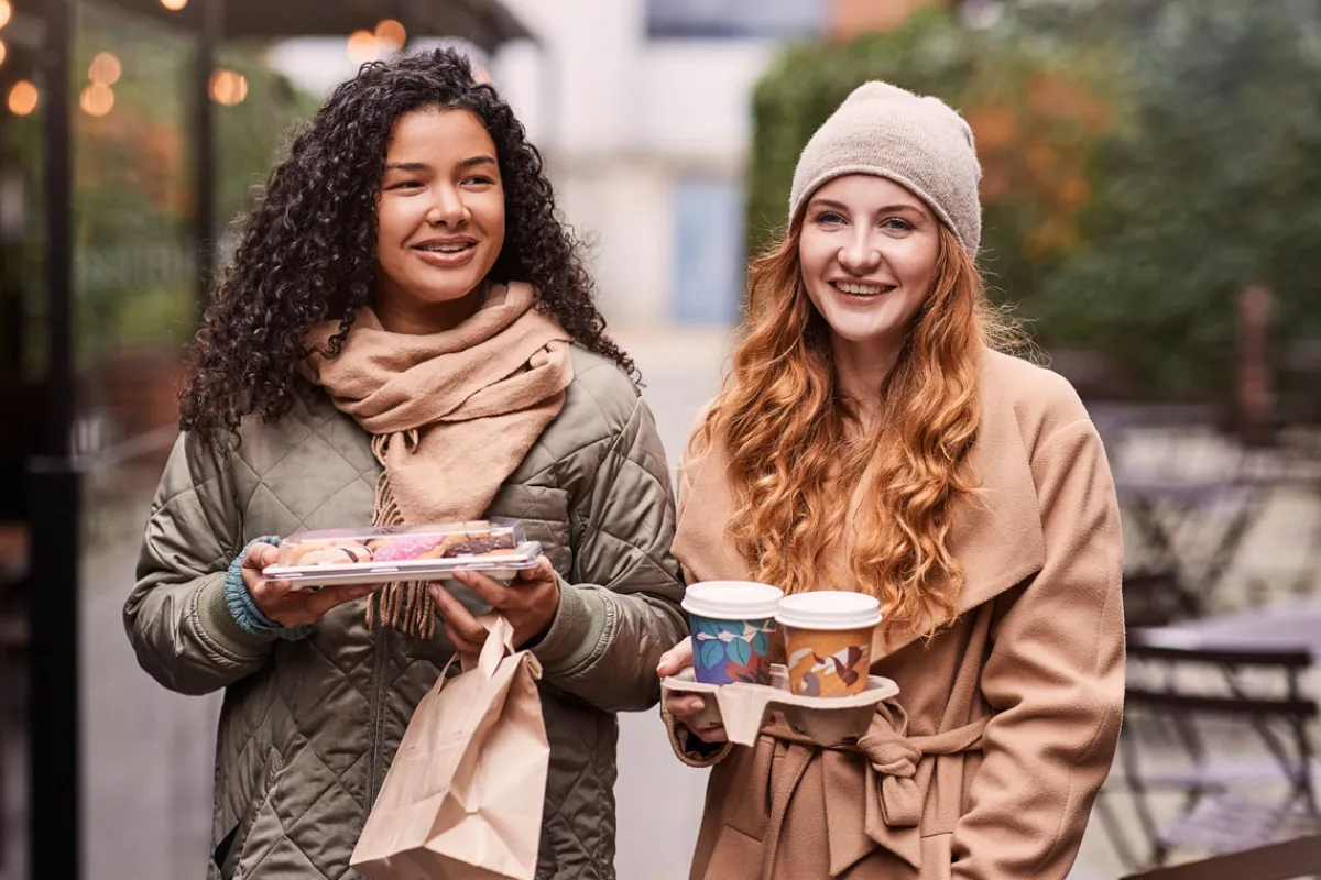 Take-Away-Taschen>DUNI Take-Away-Tasche 18 x 11 x 26,5 cm Braun