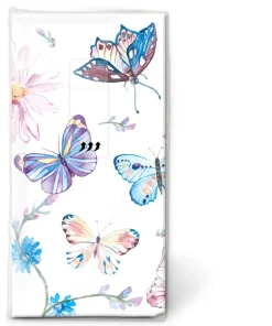 Kosmetiktücher>PAPER + DESIGN Taschentücher 21,5 x 22 cm Butterflies
