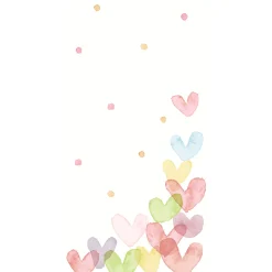 Kosmetiktücher>PAPER + DESIGN Taschentücher 21,5 x 22 cm Hearts Pastel