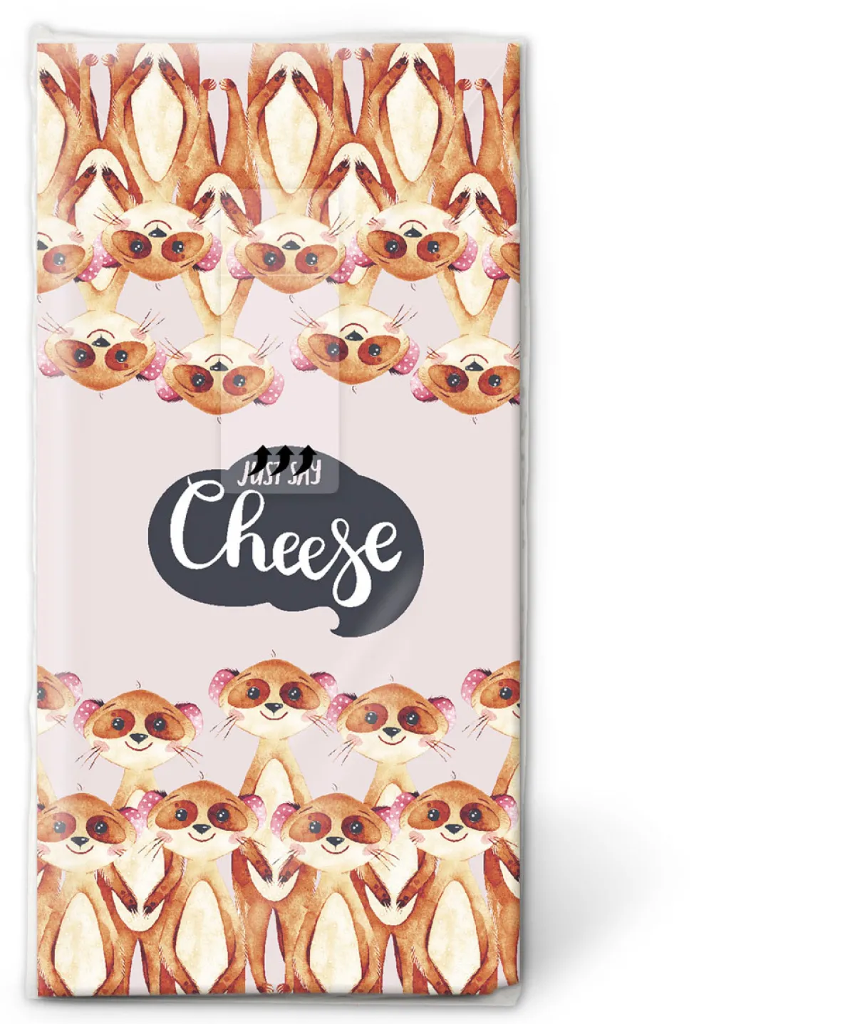 Kosmetiktücher>PAPER + DESIGN Taschentücher 21,5 x 22 cm Say Cheese