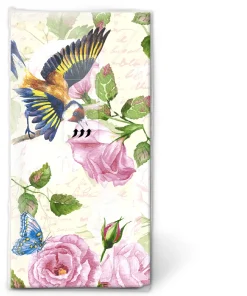 Kosmetiktücher>PAPER + DESIGN Taschentücher 21,5 x 22 cm Vintage Garden