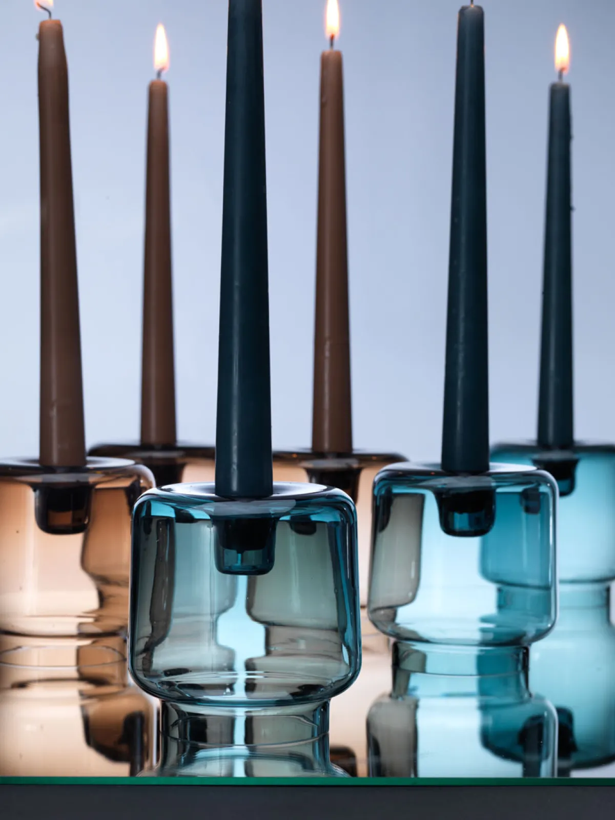 Stabkerzen>DUNI Tischkerzen 250 x Ø 22 mm 9 Std. Gold