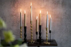 Stabkerzen>DUNI Tischkerzen 250 x Ø 22 mm 9 Std. Kiwi