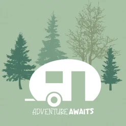 Servietten Im Lunchformat>PAPER + DESIGN Tissue-Serviette 33 x 33 cm Adventure Camp 3-lagig