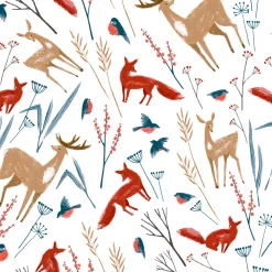 Servietten Im Lunchformat>PAPER + DESIGN Tissue-Serviette 33 x 33 cm Autumn Animals 3-lagig