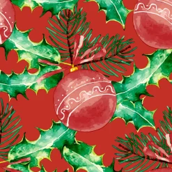Servietten Im Lunchformat>PAPER + DESIGN Tissue-Serviette 33 x 33 cm Baubles In Red 3-lagig