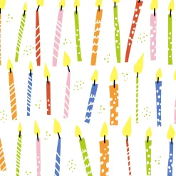 Servietten Im Lunchformat>PAPER + DESIGN Tissue-Serviette 33 x 33 cm B-Day Candles 3-lagig