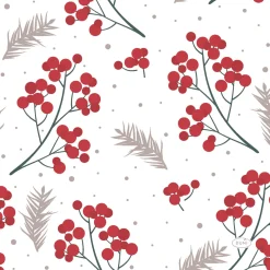 Servietten Im Lunchformat>DUNI Tissue-Serviette 33 x 33 cm Berrie Merrie 3-lagig