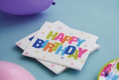 Servietten Im Lunchformat>PAPER + DESIGN Tissue-Serviette 33 x 33 cm Birthday Stars 3-lagig