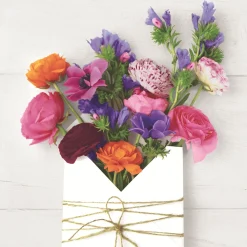 Servietten Im Lunchformat>PAPER + DESIGN Tissue-Serviette 33 x 33 cm Blooming letter 3-lagig