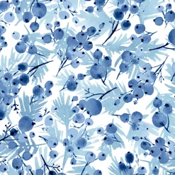 Servietten Im Lunchformat>PAPER + DESIGN Tissue-Serviette 33 x 33 cm Blue twigs 3-lagig