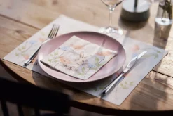 Servietten Im Lunchformat>DUNI Tissue-Serviette 33 x 33 cm Bunny Bloom 3-lagig