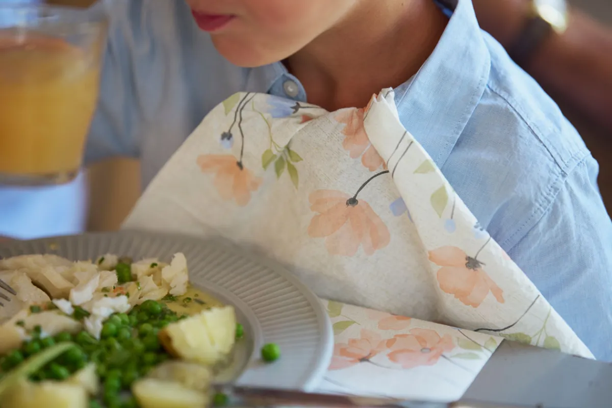 Servietten Im Lunchformat>DUNI Tissue-Serviette 33 x 33 cm Bunny Bloom 3-lagig