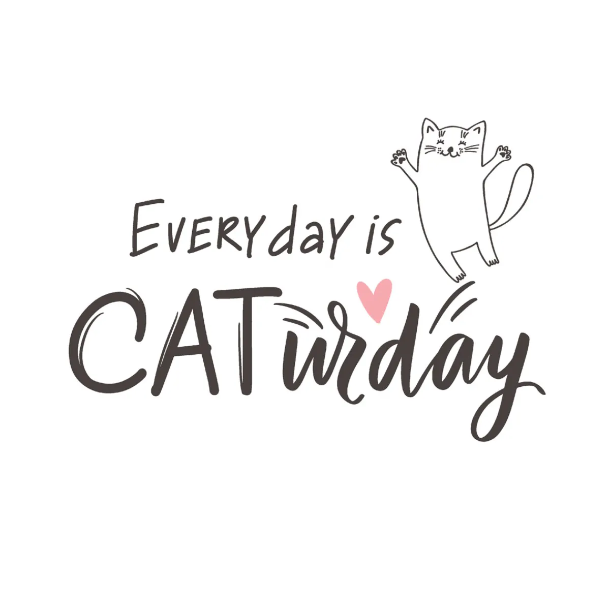 Servietten Im Lunchformat>PAPER + DESIGN Tissue-Serviette 33 x 33 cm Caturday 3-lagig