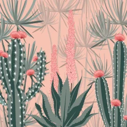 Servietten Im Lunchformat>PAPER + DESIGN Tissue-Serviette 33 x 33 cm Cacti dunes 3-lagig