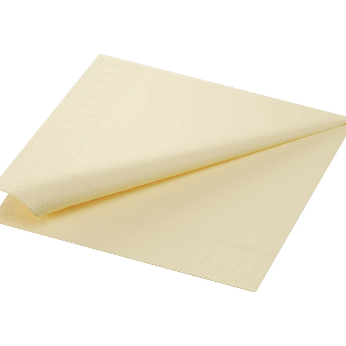 Servietten Im Dinnerformat>DUNI Tissue-Serviette 40 x 40 cm Cream 3-lagig