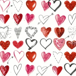 Servietten Im Lunchformat>PAPER + DESIGN Tissue-Serviette 33 x 33 cm Cupids Arrow 3-lagig