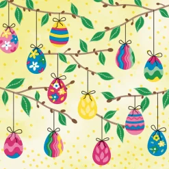 Servietten Im Lunchformat>PAPER + DESIGN Tissue-Serviette 33 x 33 cm Easter tree 3-lagig