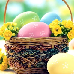 Servietten Im Lunchformat>PAPER + DESIGN Tissue-Serviette 33 x 33 cm Easter Basket 3-lagig