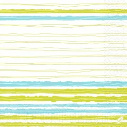 Servietten Im Dinnerformat>DUNI Tissue-Serviette 40 x 40 cm Elise Stripes 3-lagig