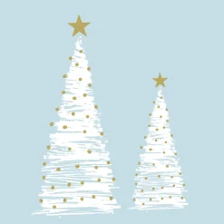 Servietten Im Lunchformat>PAPER + DESIGN Tissue-Serviette 33 x 33 cm Elegant Trees 3-lagig