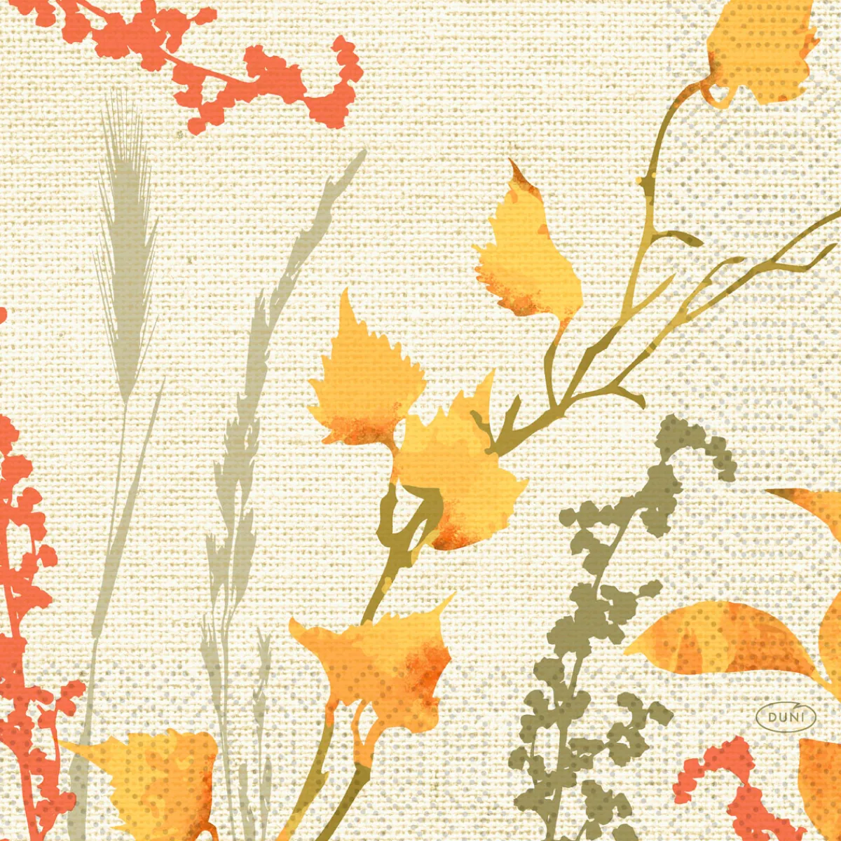 Servietten Im Lunchformat>DUNI Tissue-Serviette 33 x 33 cm Fall Beauty 3-lagig