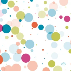 Servietten Im Lunchformat>DUNI Tissue-Serviette 33 x 33 cm Festive Bubbles Multi 3-lagig