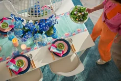 Cocktailservietten>DUNI Tissue-Serviette 24 x 24 cm Flowy Floral 3-lagig