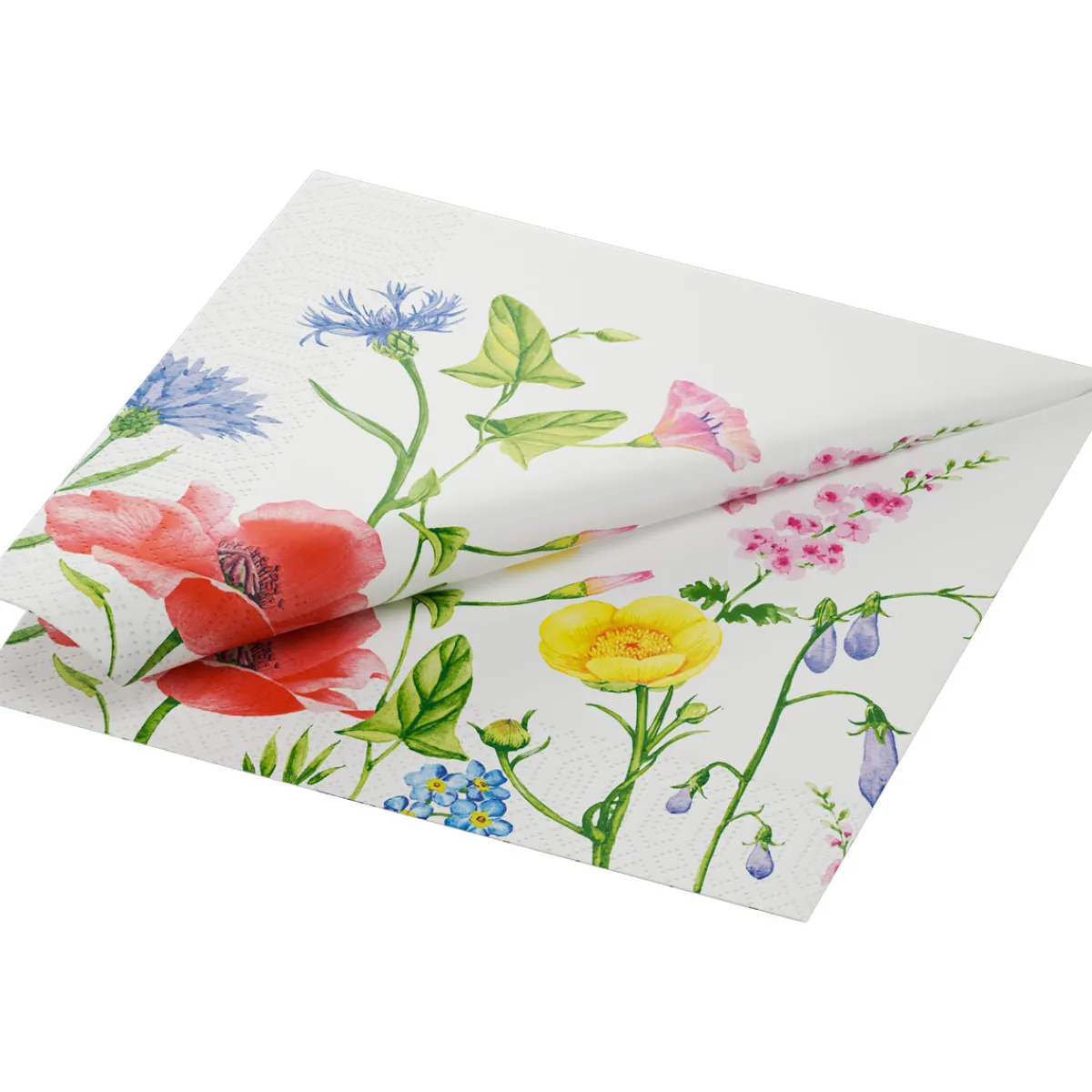 Servietten Im Dinnerformat>DUNI Tissue-Serviette 40 x 40 cm Flowy Meadow 3-lagig