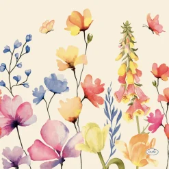 Becherspender|Servietten Im Lunchformat>DUNI Tissue-Serviette 33 x 33 cm Floral Haven 3-lagig
