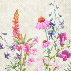 Servietten Im Dinnerformat>DUNI Tissue-Serviette 40 x 40 cm Floret 3-lagig