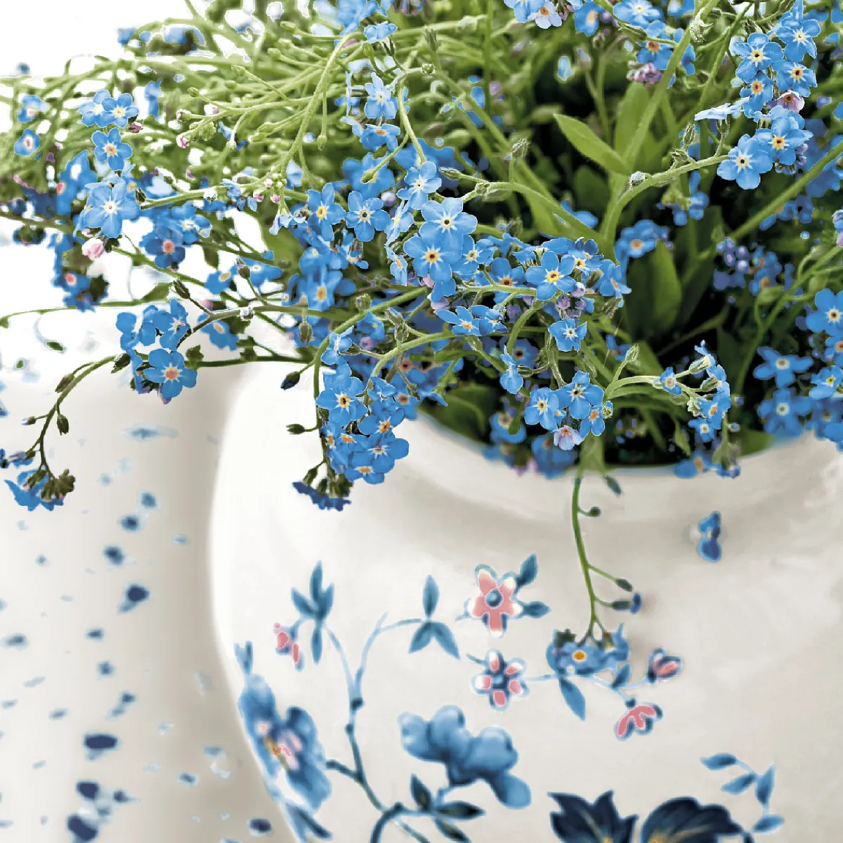 Servietten Im Lunchformat>PAPER + DESIGN Tissue-Serviette 33 x 33 cm Forget Me Not 3-lagig