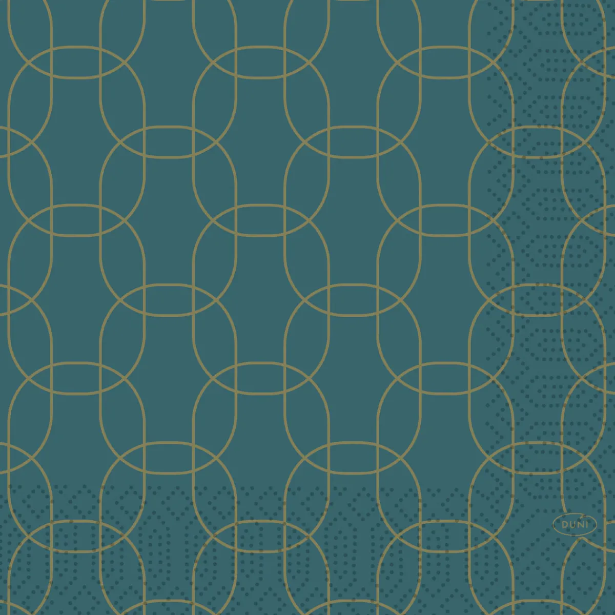 Servietten Im Lunchformat>DUNI Tissue-Serviette 33 x 33 cm Golden Deco 3-lagig