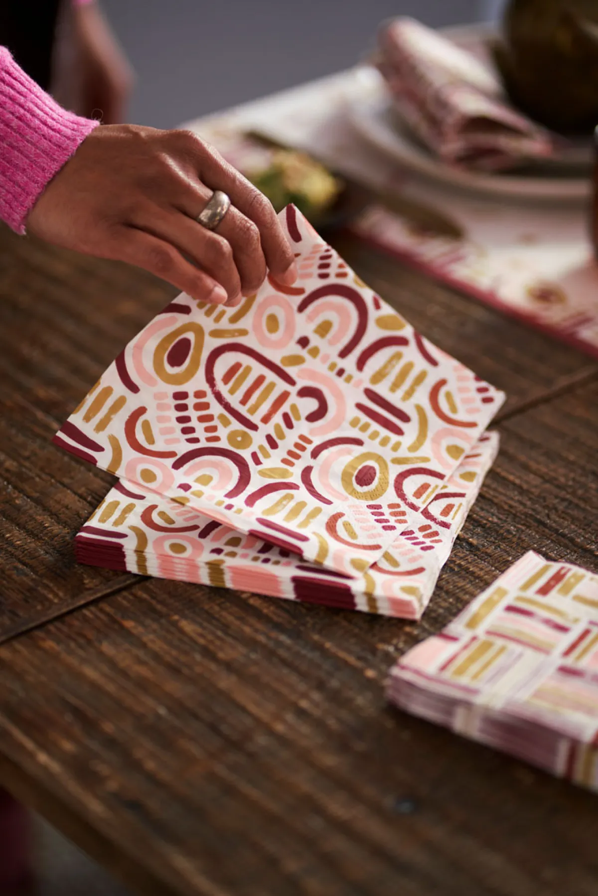 Servietten Im Lunchformat>DUNI Tissue-Serviette 33 x 33 cm Golden Impuls 3-lagig