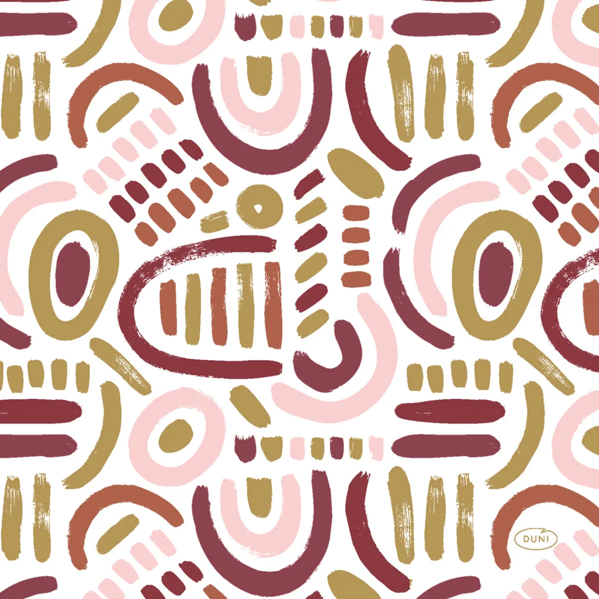 Servietten Im Lunchformat>DUNI Tissue-Serviette 33 x 33 cm Golden Impuls 3-lagig