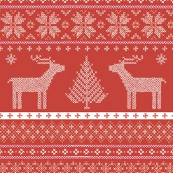 Cocktailservietten>PAPER + DESIGN Tissue-Serviette 24 x 24 cm Helene 3-lagig