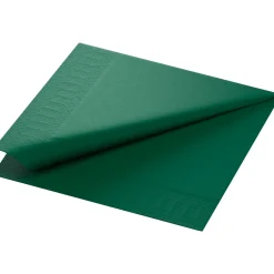 Servietten Im Dinnerformat>DUNI Tissue-Serviette 40 x 40 cm Jägergrün 3-lagig