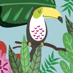 Servietten Im Lunchformat>PAPER + DESIGN Tissue-Serviette 33 x 33 cm Jungle Bird 3-lagig