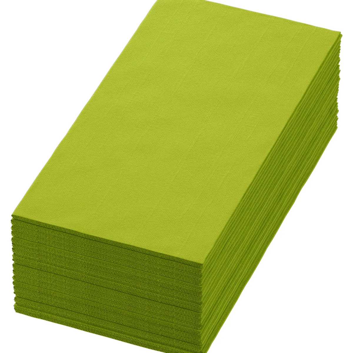 Vorgefaltete Servietten>DUNI Tissue-Serviette 40 x 40 cm Kiwi 3-lagig