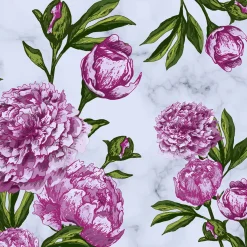 Servietten Im Lunchformat>PAPER + DESIGN Tissue-Serviette 33 x 33 cm Lovely peonies 3-lagig