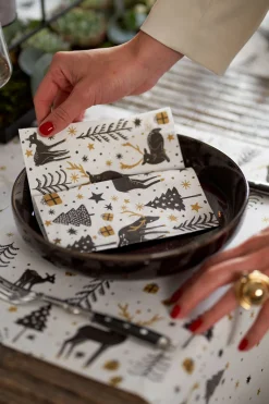 Servietten Im Lunchformat>DUNI Tissue-Serviette 33 x 33 cm Magic Winter 3-lagig