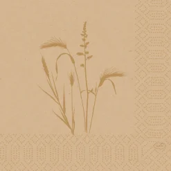 Servietten Im Lunchformat>DUNI Tissue-Serviette 33 x 33 cm Meadow Natural 3-lagig