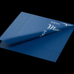 Vorgefaltete Servietten>DUNI Tissue-Serviette 33 x 33 cm Meer Freude 2-lagig