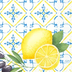 Servietten Im Lunchformat>DUNI Tissue-Serviette 33 x 33 cm Mediterrian 3-lagig